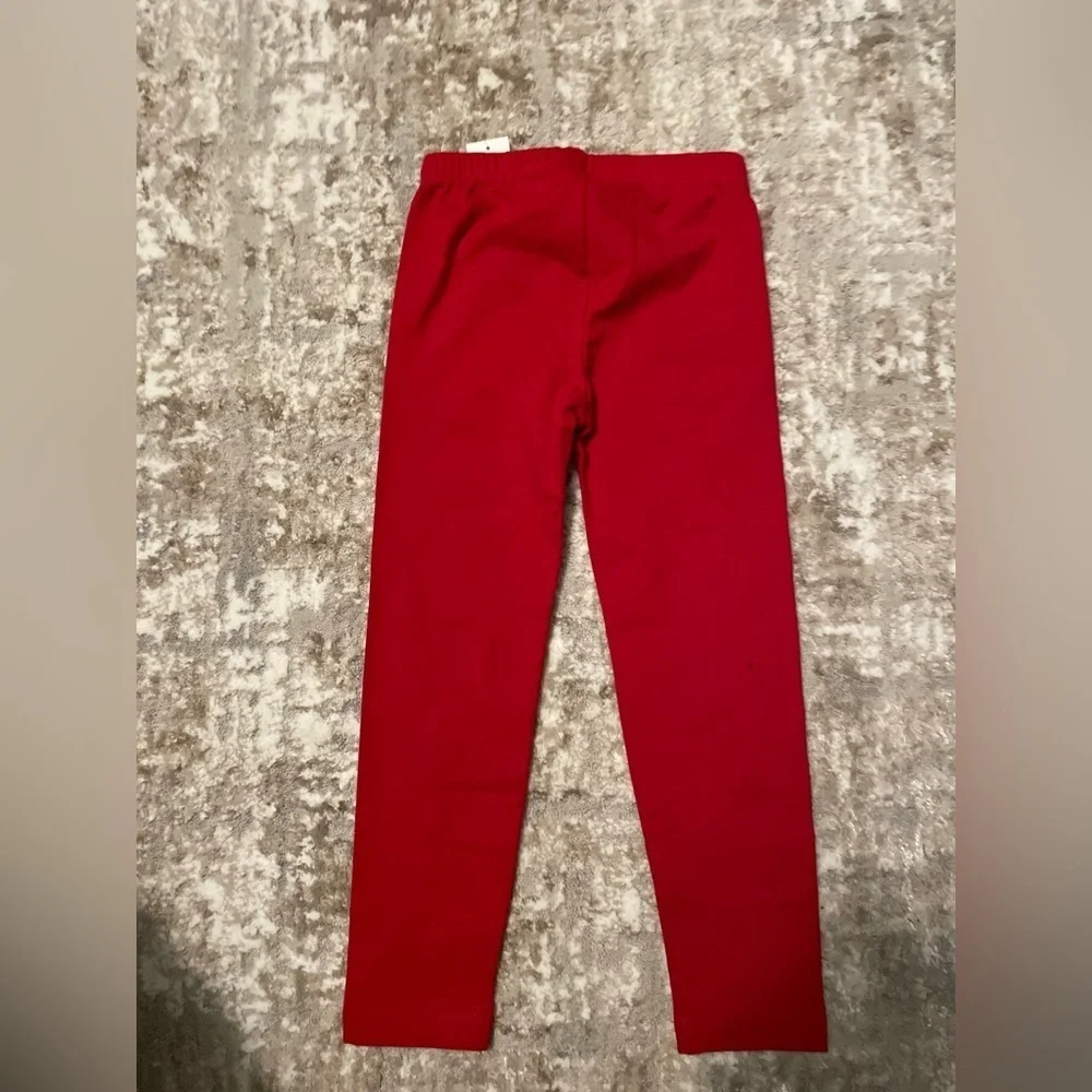 Old Navy Kids Bright Red Leggings size 4T-NWT